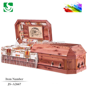 Pink Embroidered interior Indian casket
